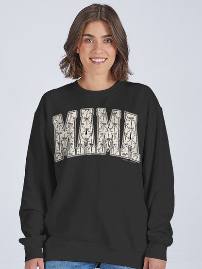 SS Mama Crew - Black