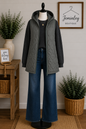 Keren Hart Long Quilted Vest - 3 Colors