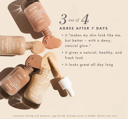 FarmHouse Fresh Barely Beige Tinted Serum with retinol, peptides, vitamin C and hyaluronic acid
