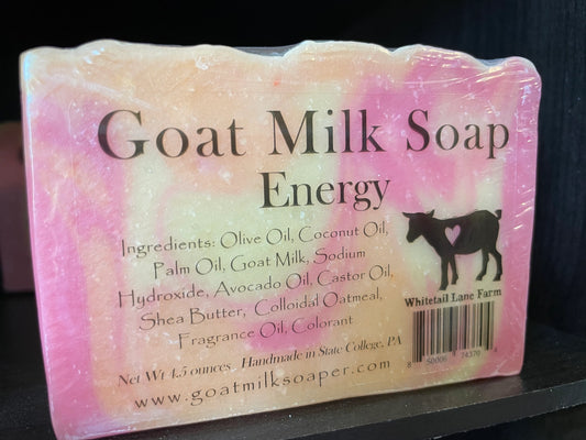 Energy Goat Milk Soap