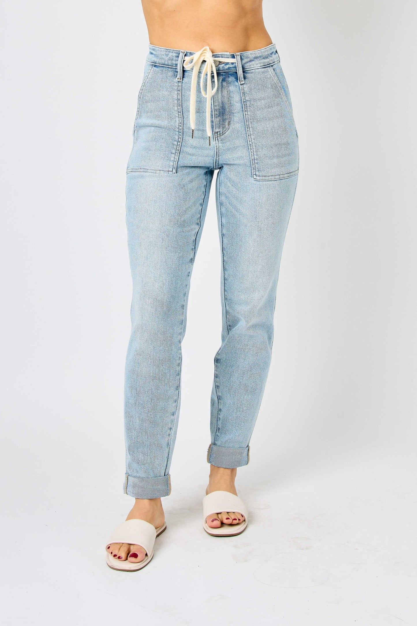 Judy Blue Light denim joggers