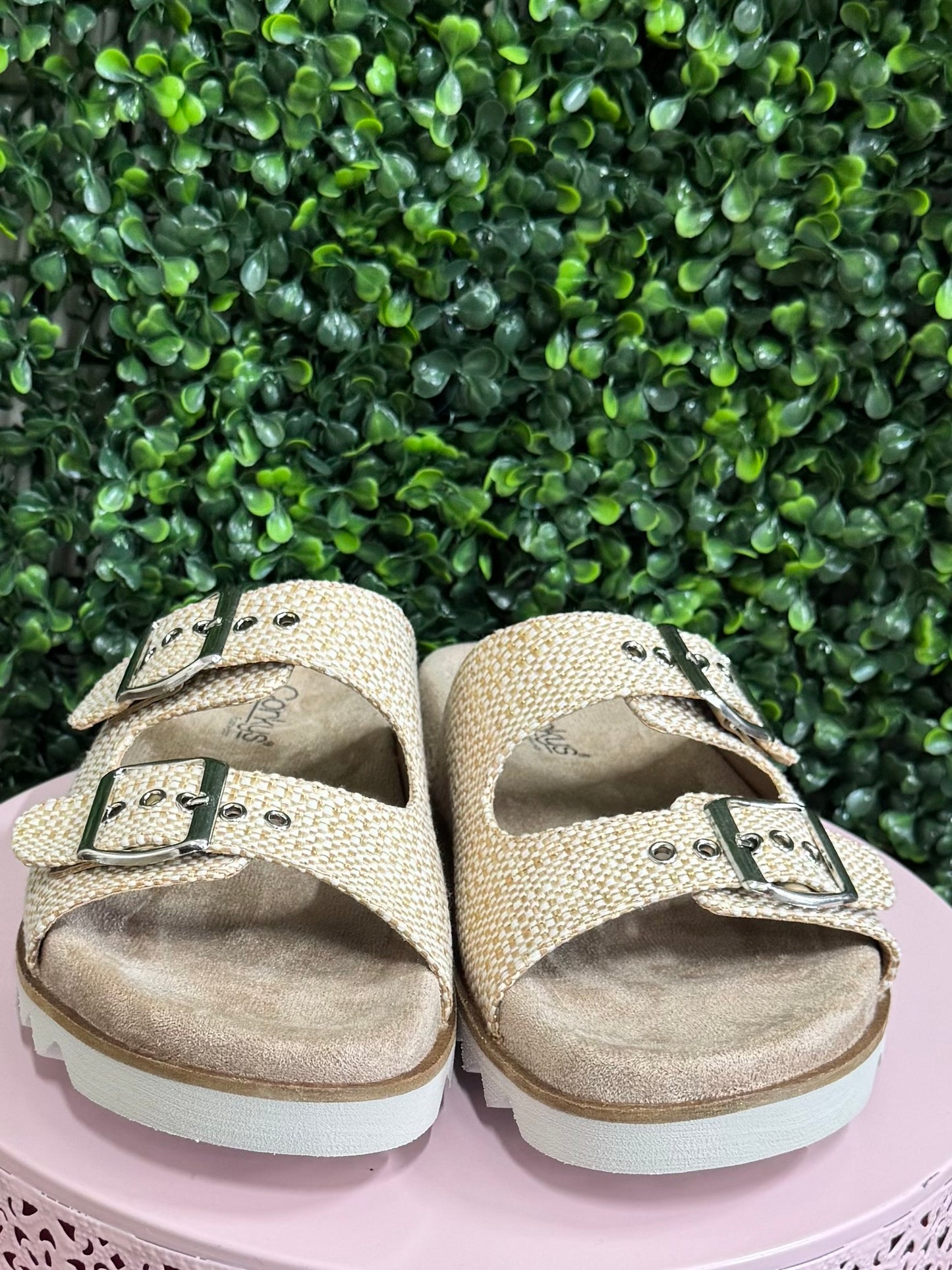 Corkys Dash Sandal - Raffia