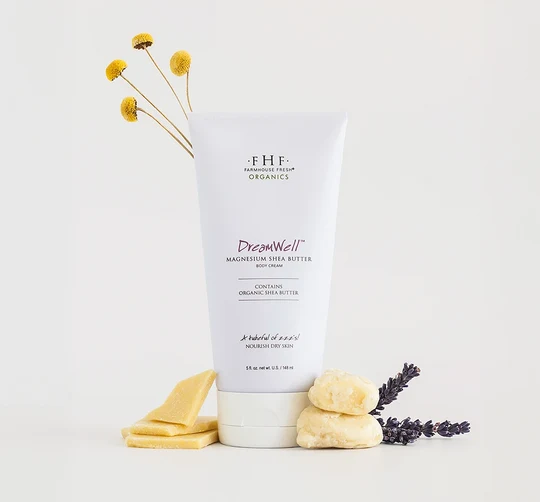 FarmHouse Fresh Magnesium Body Cream nighttime moisturizer for dry dehydrated skin
