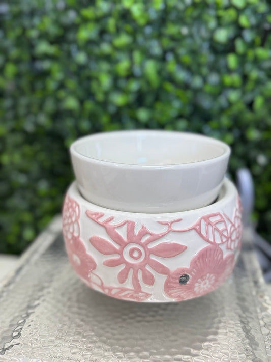 Swan Creek Pink & Daisy Modern Wax Melter