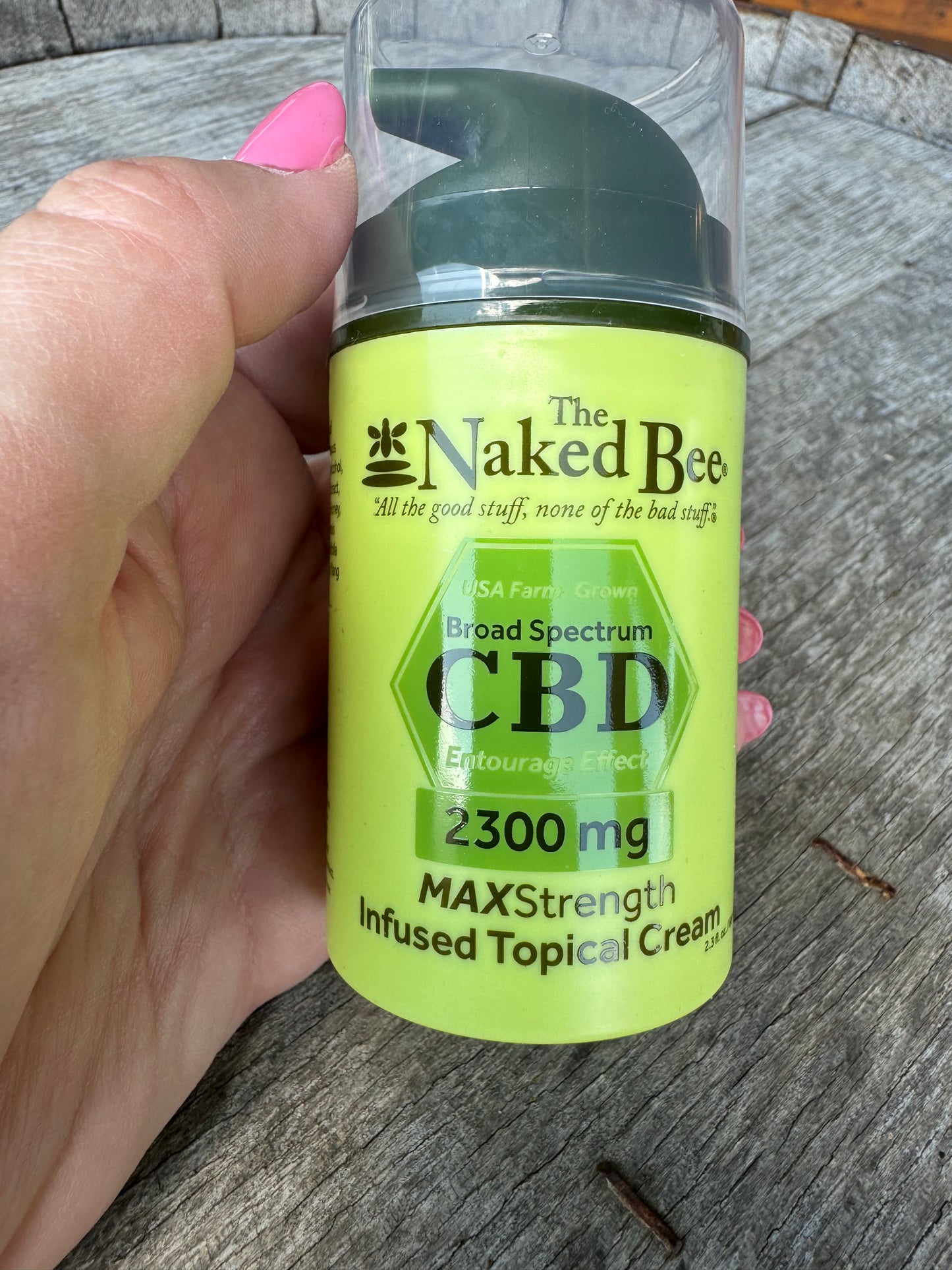 Naked Bee CBD Topical Cream