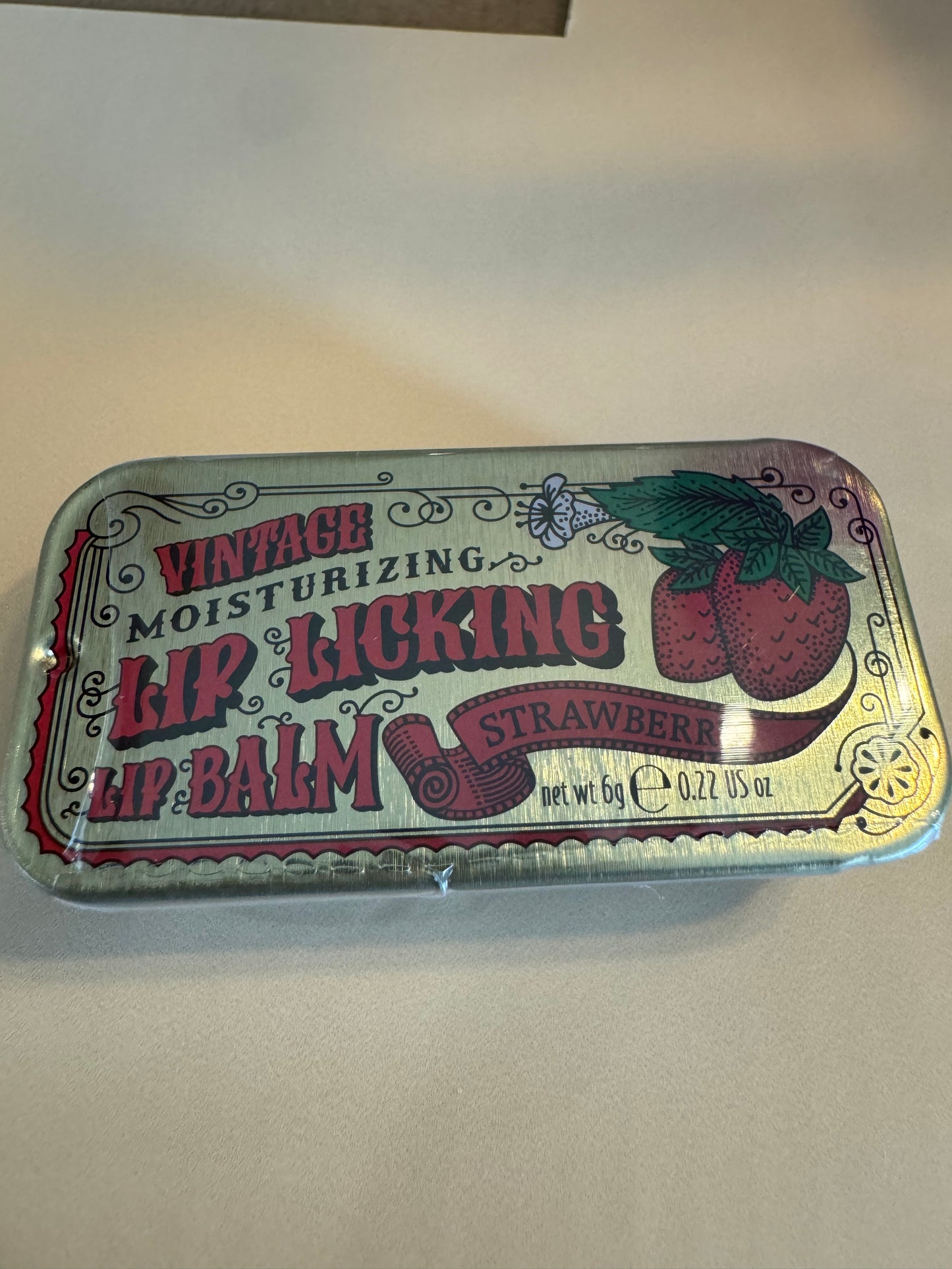 Vintage Moisturizing Lip Licking Lip Balm