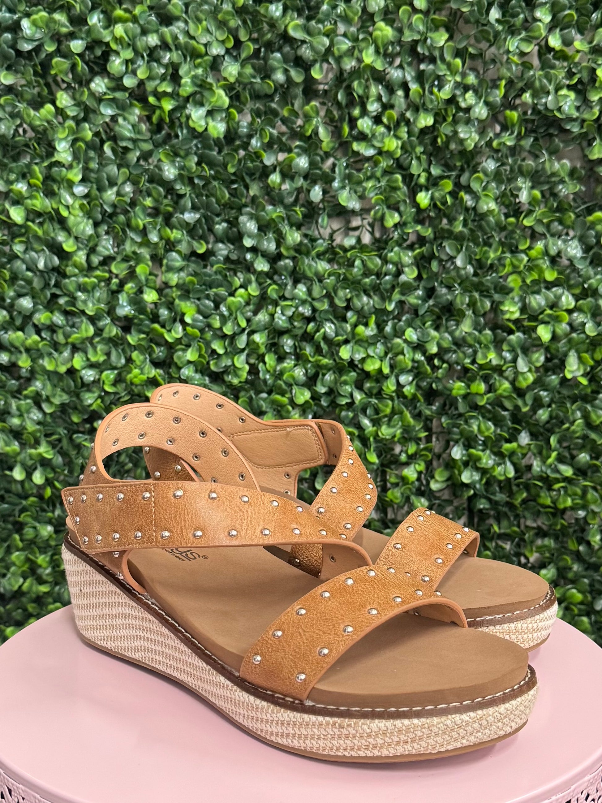 Corkys Sahara neutral sandals for women, comfortable slip on boutique sandals, lightweight summer shoes for church and everyday wear, modest casual sandals for women