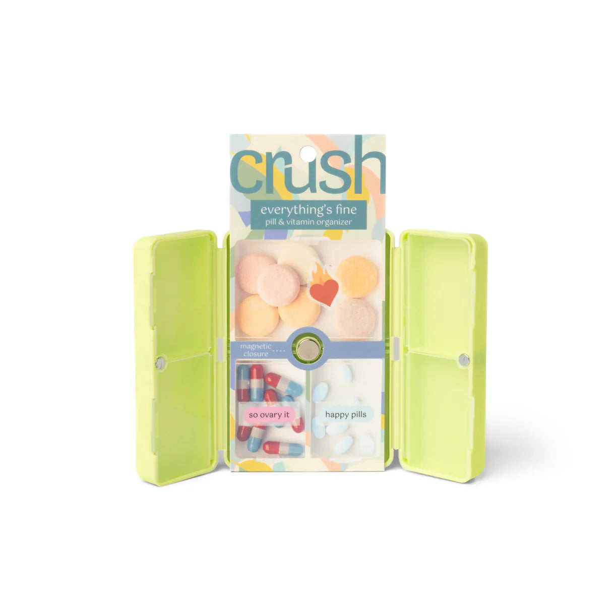 Crush Everything Fine Pill Case