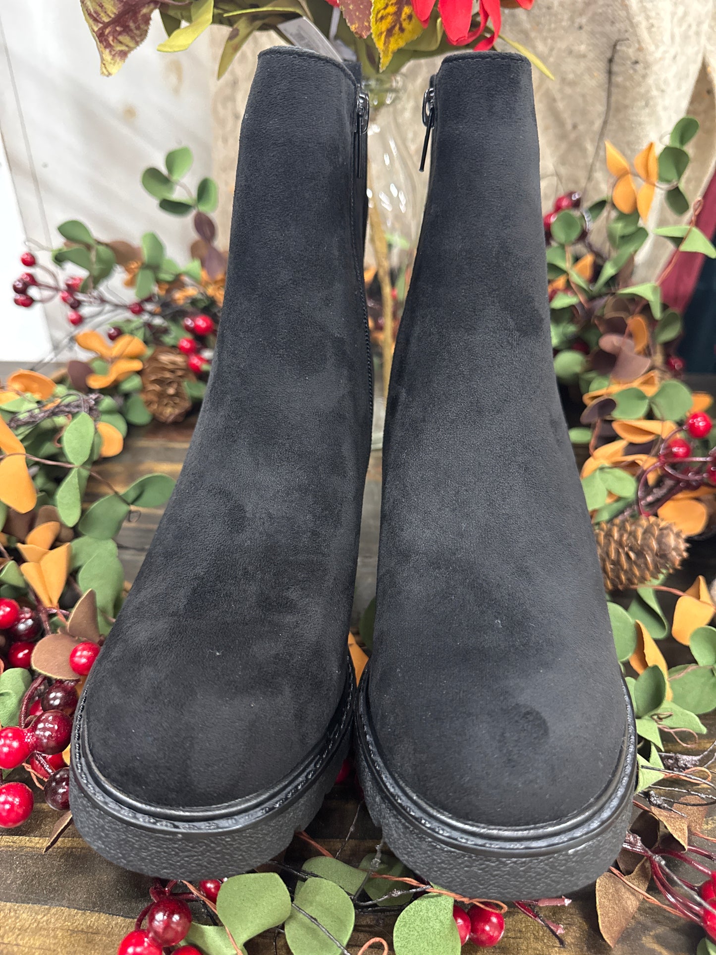 Pierre Dumas Rapid Black Boots