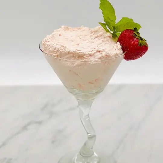 Strawberries N Cream Cheesecake Dip