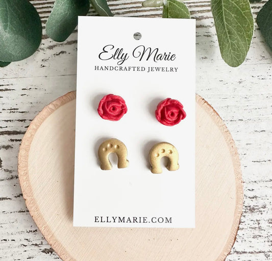 Derby Day Stud Earrings