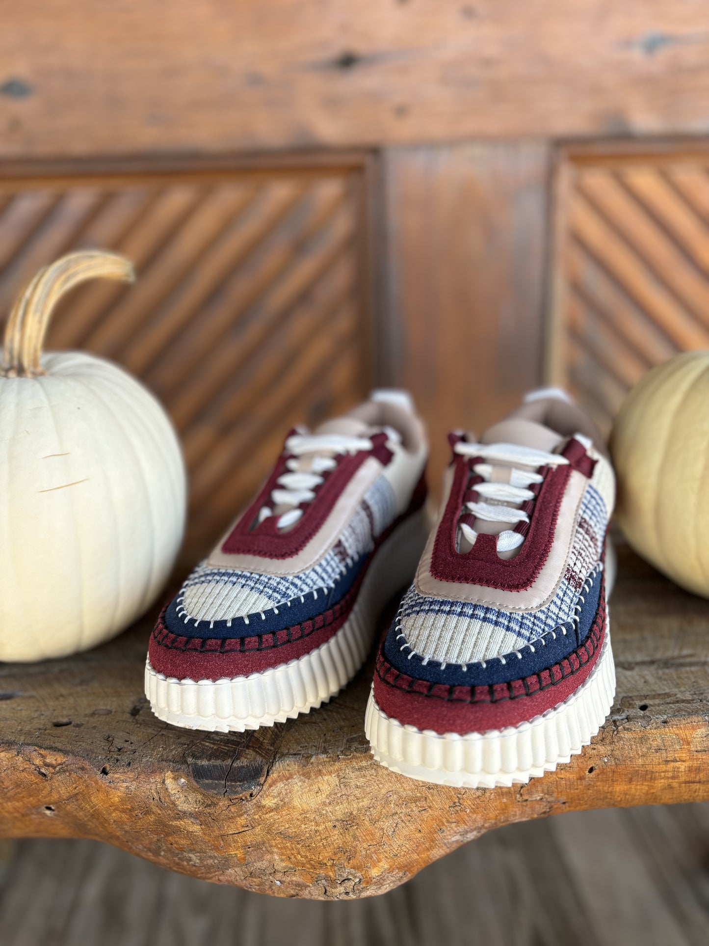 Corky's Burgundy Adventure Sneakers