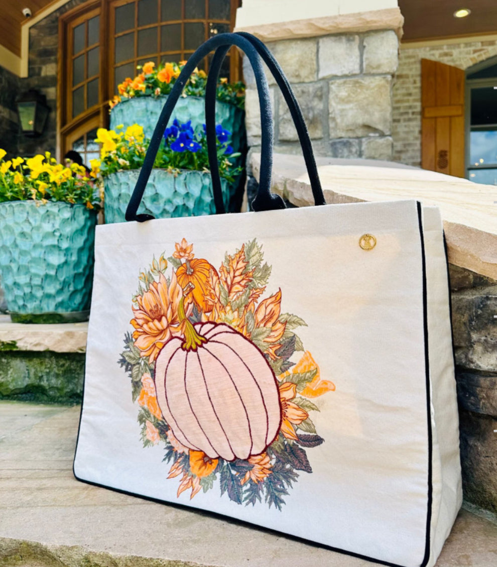 Simply Southern Pumpkin Tote