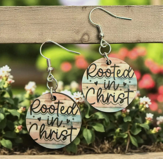 Rooted in Christ Earrings
