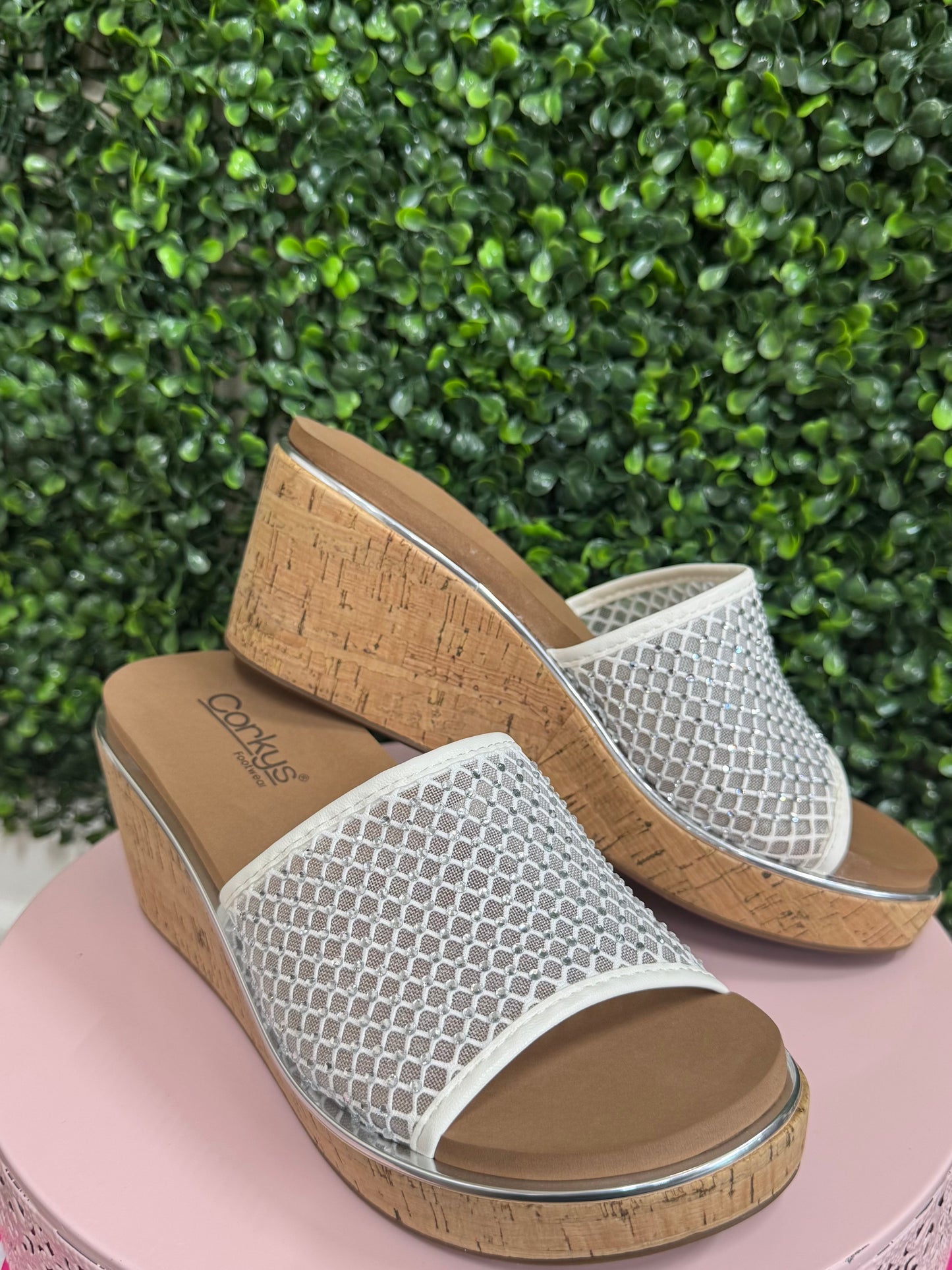 Corkys Lets Mesh Around - White