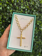 jBloom Divine Cross Necklace