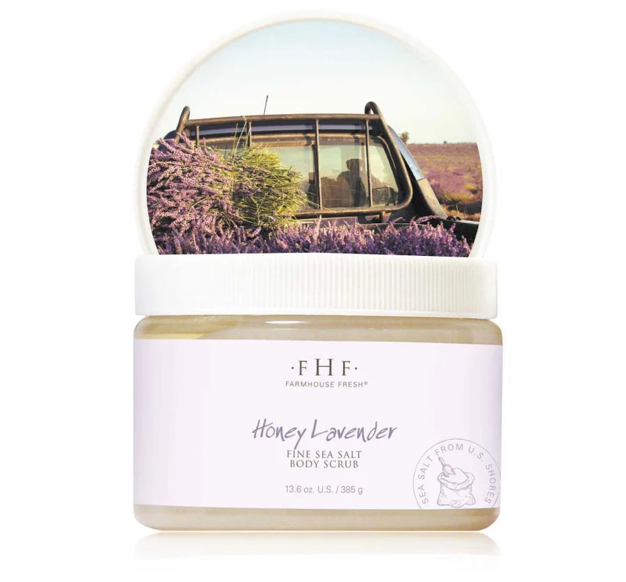 FarmHouse Fresh Honey Lavender Body Polish exfoliating scrub