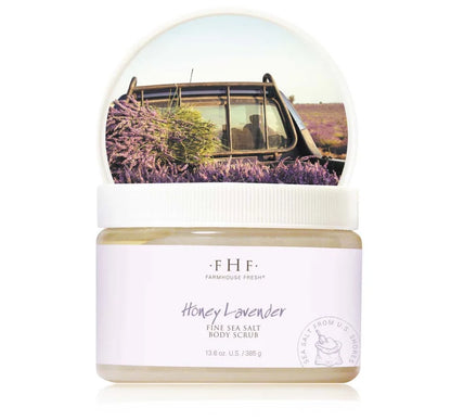 FarmHouse Fresh Honey Lavender Body Polish exfoliating scrub