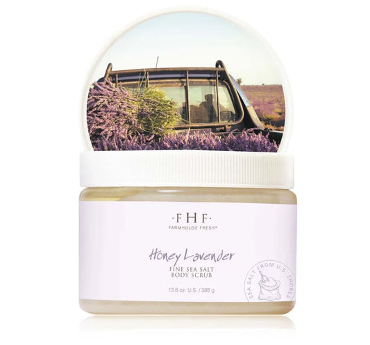 FarmHouse Fresh Honey Lavender Body Polish exfoliating scrub