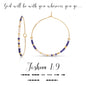 Dot & Dash Joshua 1:9 Earrings