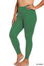 Zenana Microfiber Leggings - Small to 3X - 5 colors