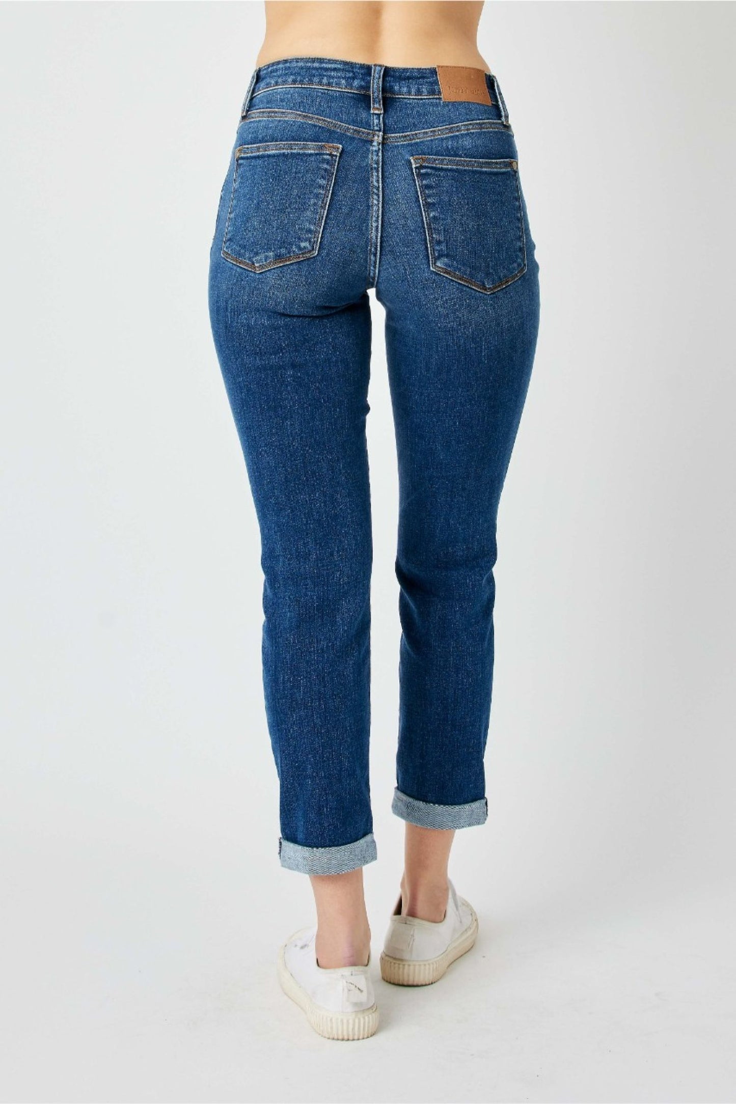 Judy Blue Mid-rise destroy slim jeans