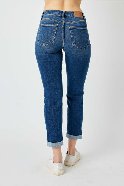 Judy Blue Mid-rise destroy slim jeans