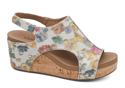 Corkys Carley - Putty Washed Flower