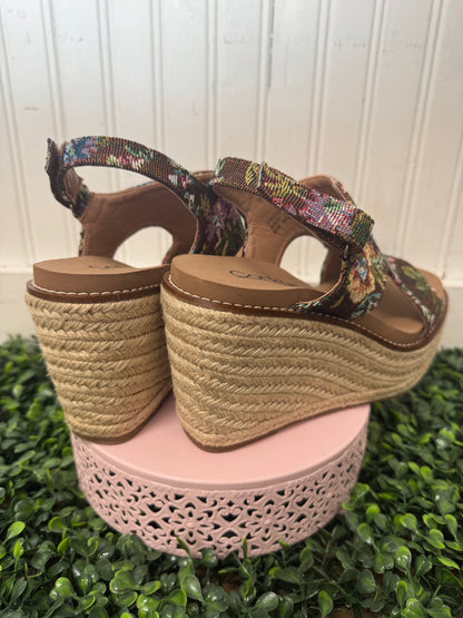 Corkys Freddie - Rust Brocade Floral