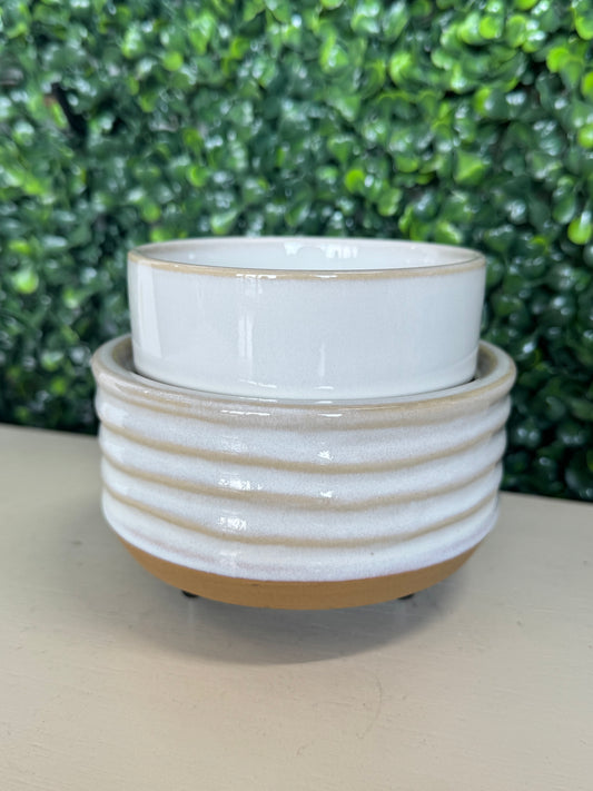 Swan Creek Ivory Wave Wax Melter