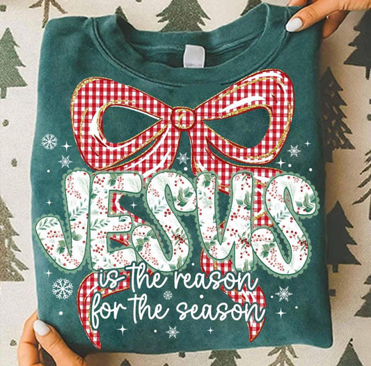 Jesus is the Reason for the Season Sweatshirt - S-3X