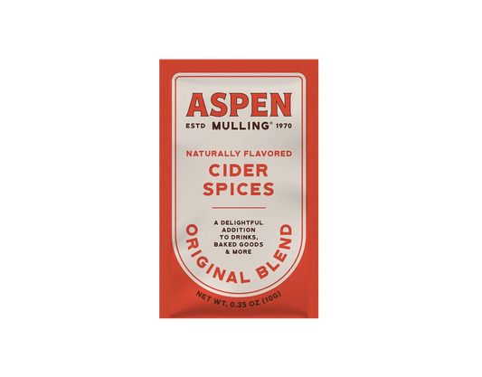 Aspen Mulling Cider Spices -Original Blend Individual Serving