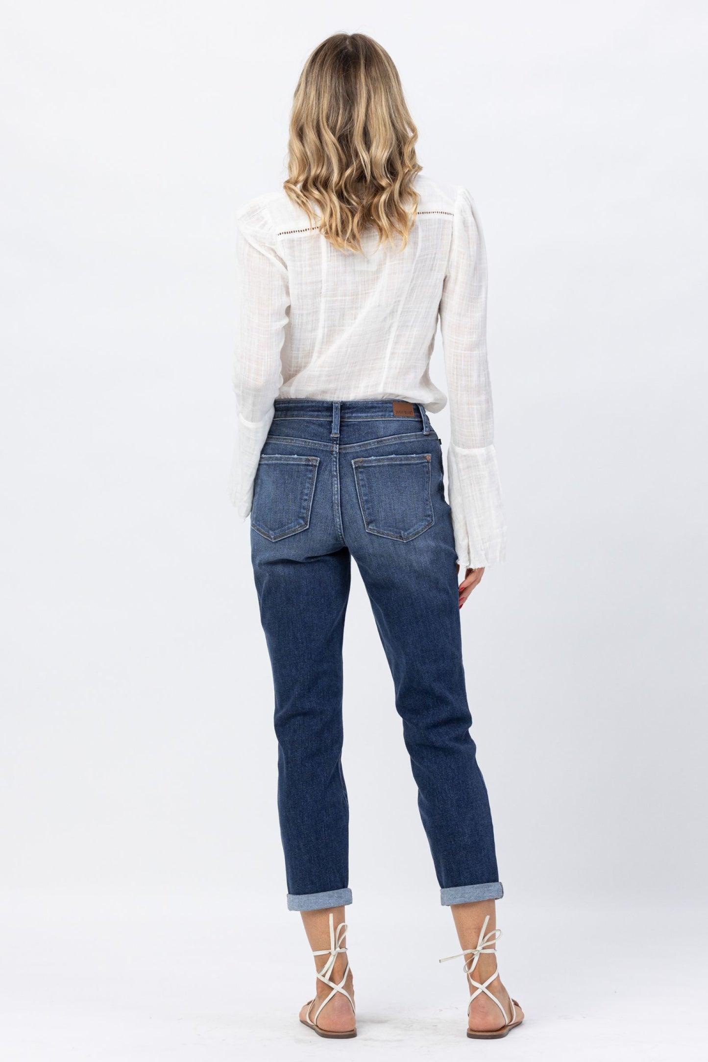 Judy Blue - mid rise boyfriend jeans - best selling restock