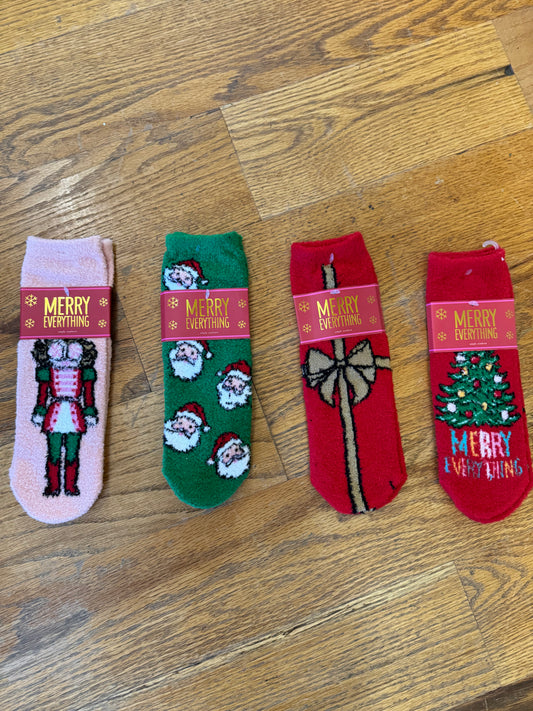 Simply Southern non-skid Christmas socks