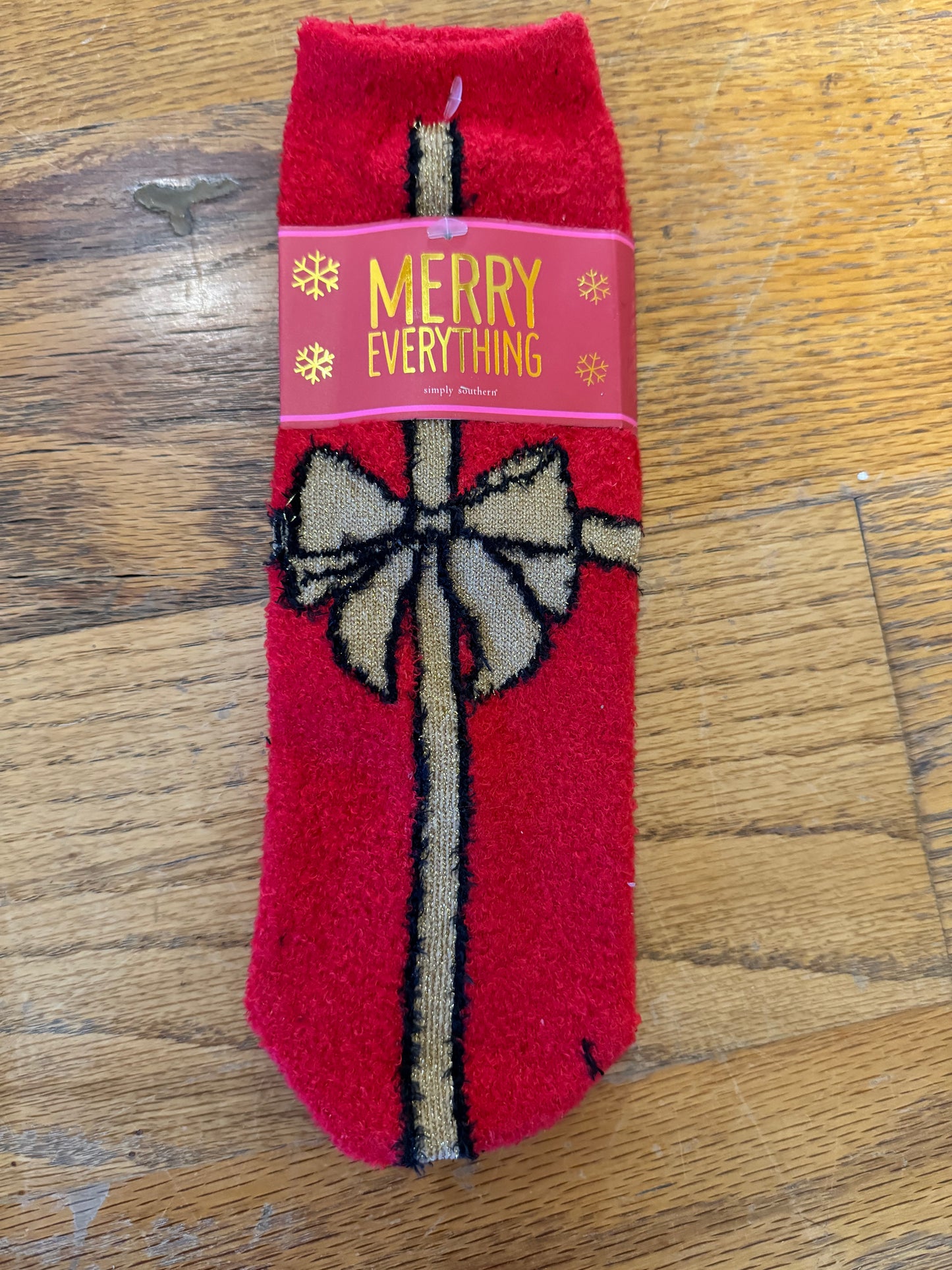 Simply Southern non-skid Christmas socks