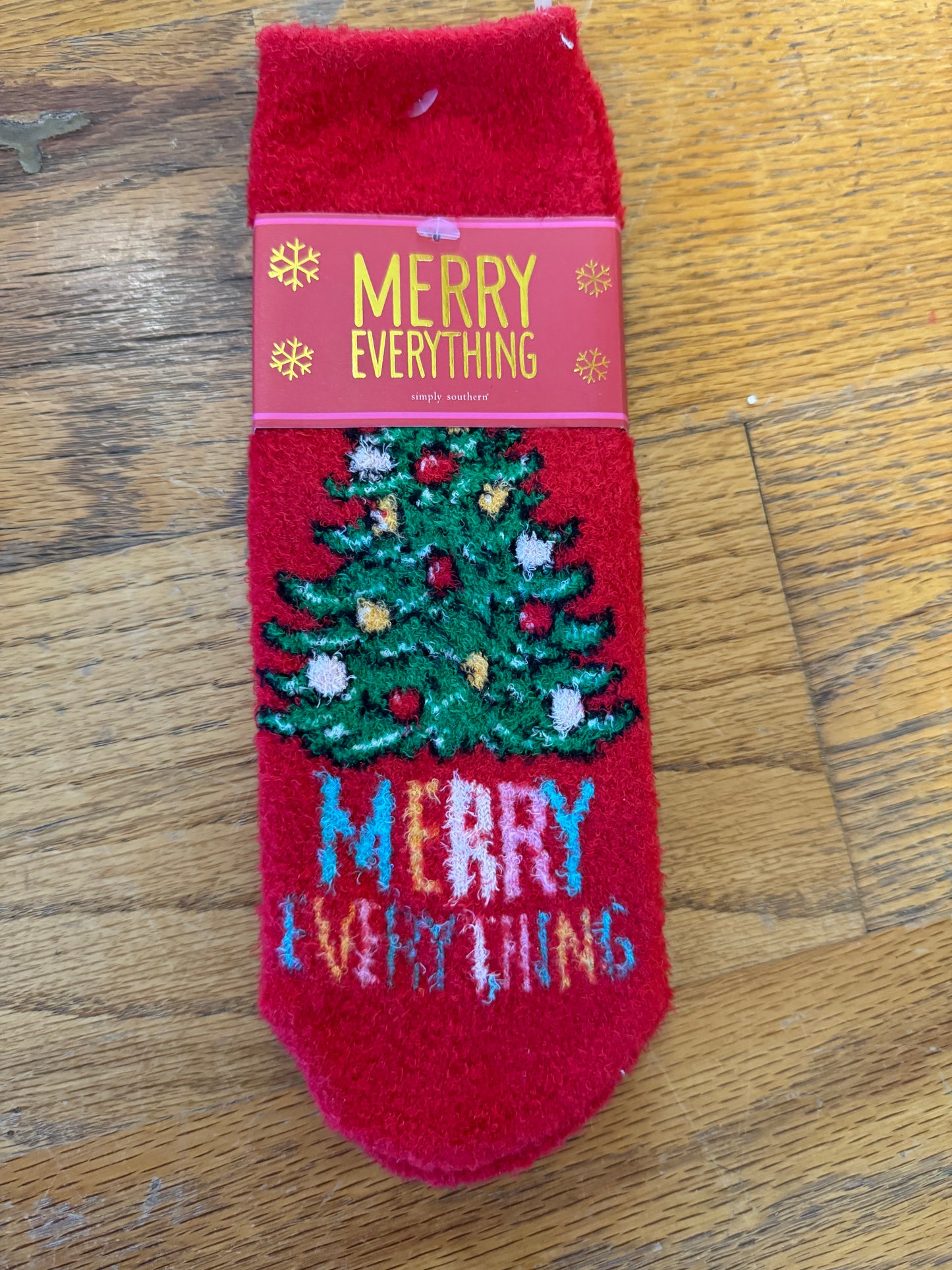 Simply Southern non-skid Christmas socks