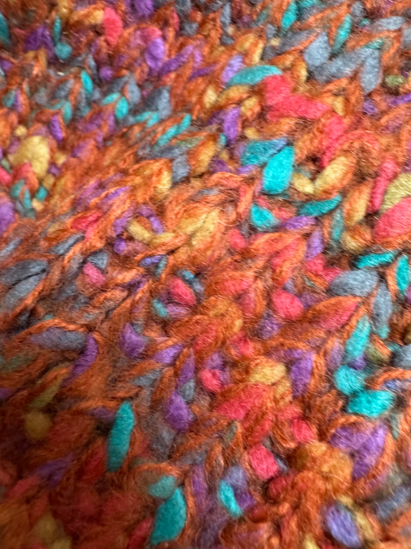 Plus Keren Hart multi color Sweater with button detail