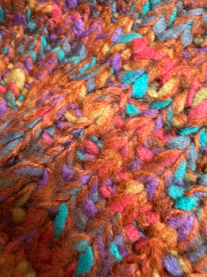 Plus Keren Hart multi color Sweater with button detail