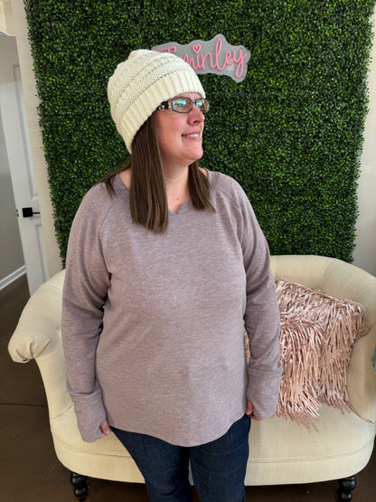 Keren Hart Lavender Soft Crew