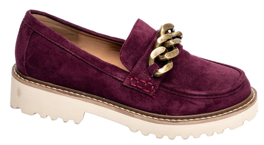 Corkys Literally Wine Faux Suede Loafer