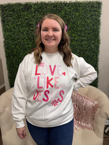 White Love Like Jesus Crew