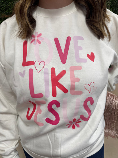 White Love Like Jesus Crew