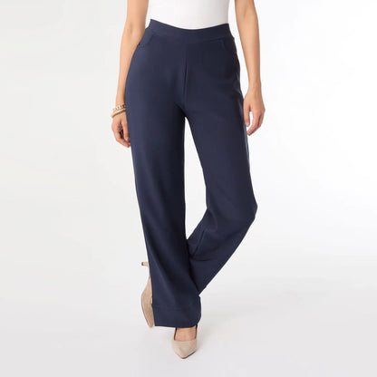 Georgie Wide Leg Bottom Pull On Dress Pants