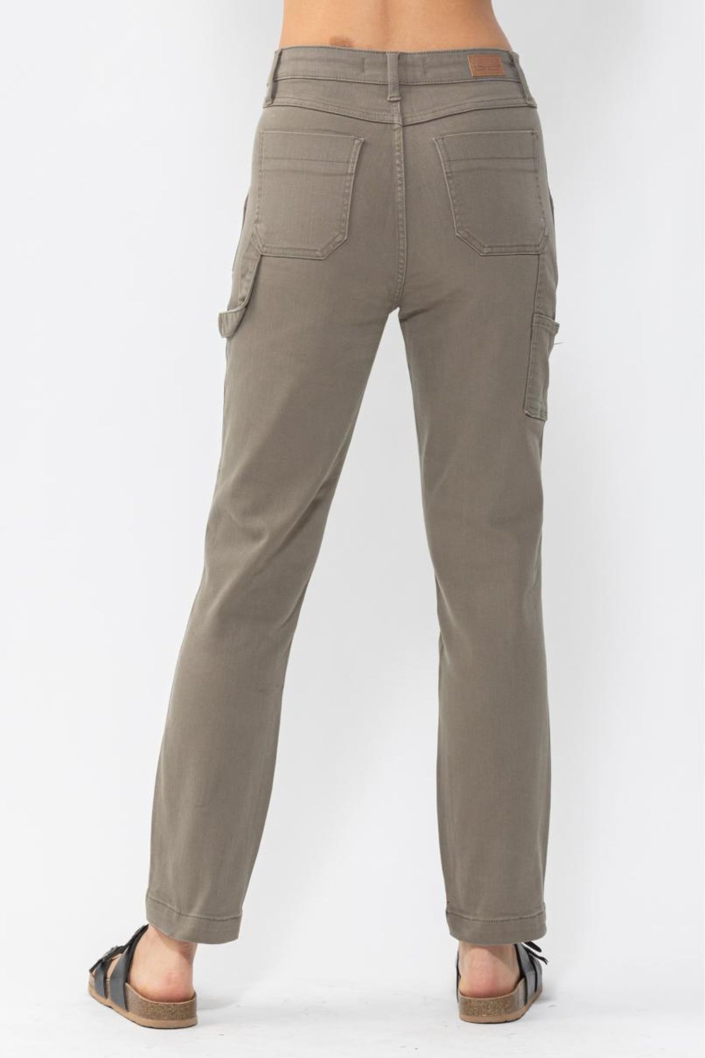 Judy Blue Olive Utility Pants