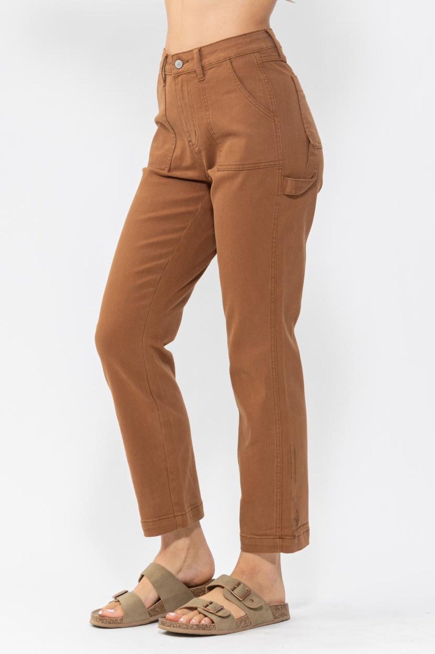 Judy Blue Brown Utility Pants