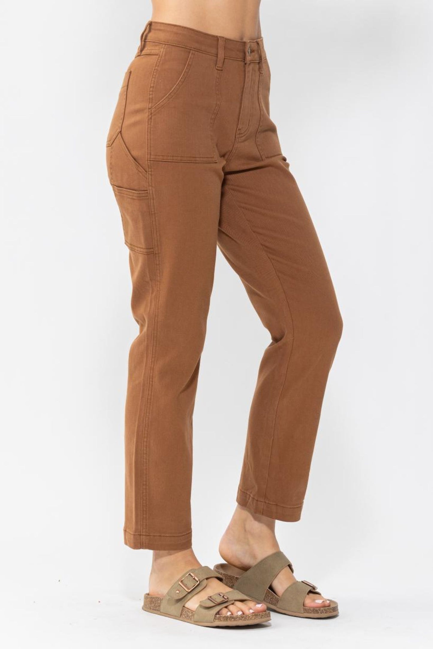 Judy Blue Brown Utility Pants