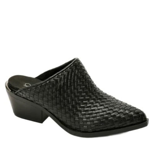 Corkys Basketweave Mules - TGIF in Black