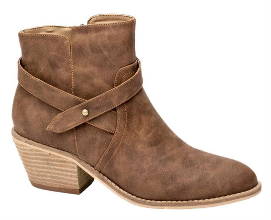 Corkys - Fed Up bootie in dark cognac