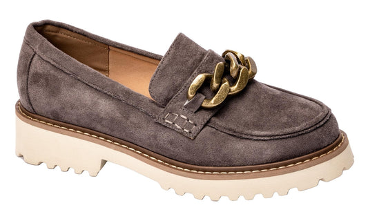 Corkys Literally Loafers in Light Gray