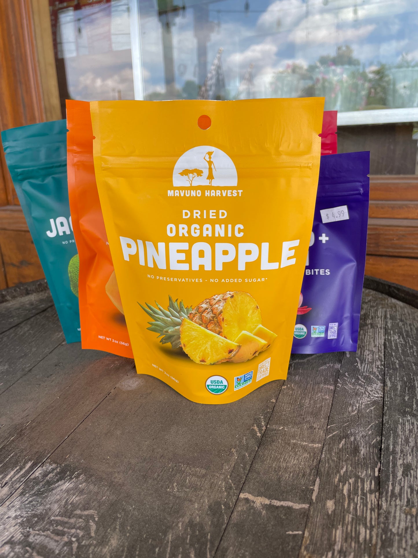 Dried Organic Pineapple